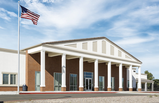 American Leadership Academy school campus building in Gilbert, Arizona