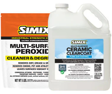 SIMIX Cleaner and Ceramic Clearcoat combo package