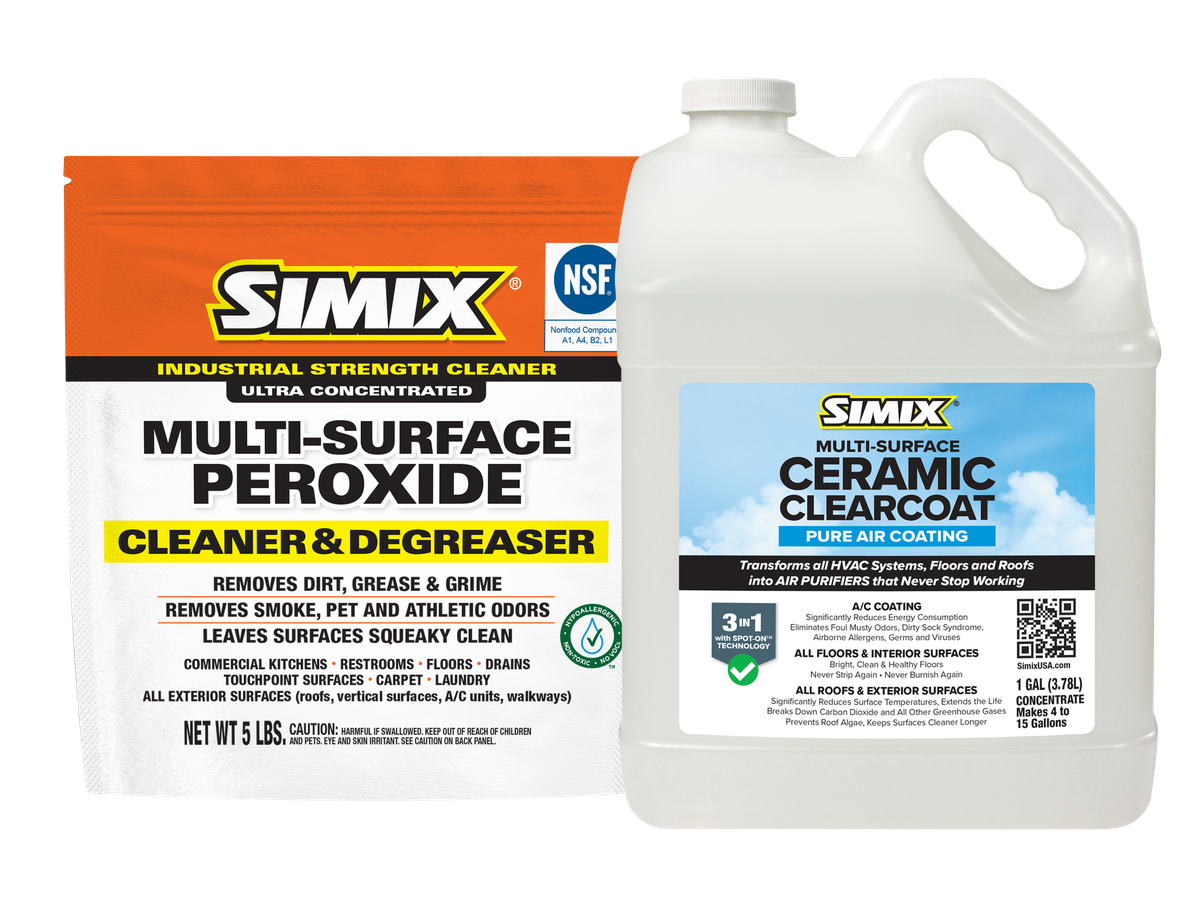 SIMIX Cleaner and Ceramic Clearcoat combo package